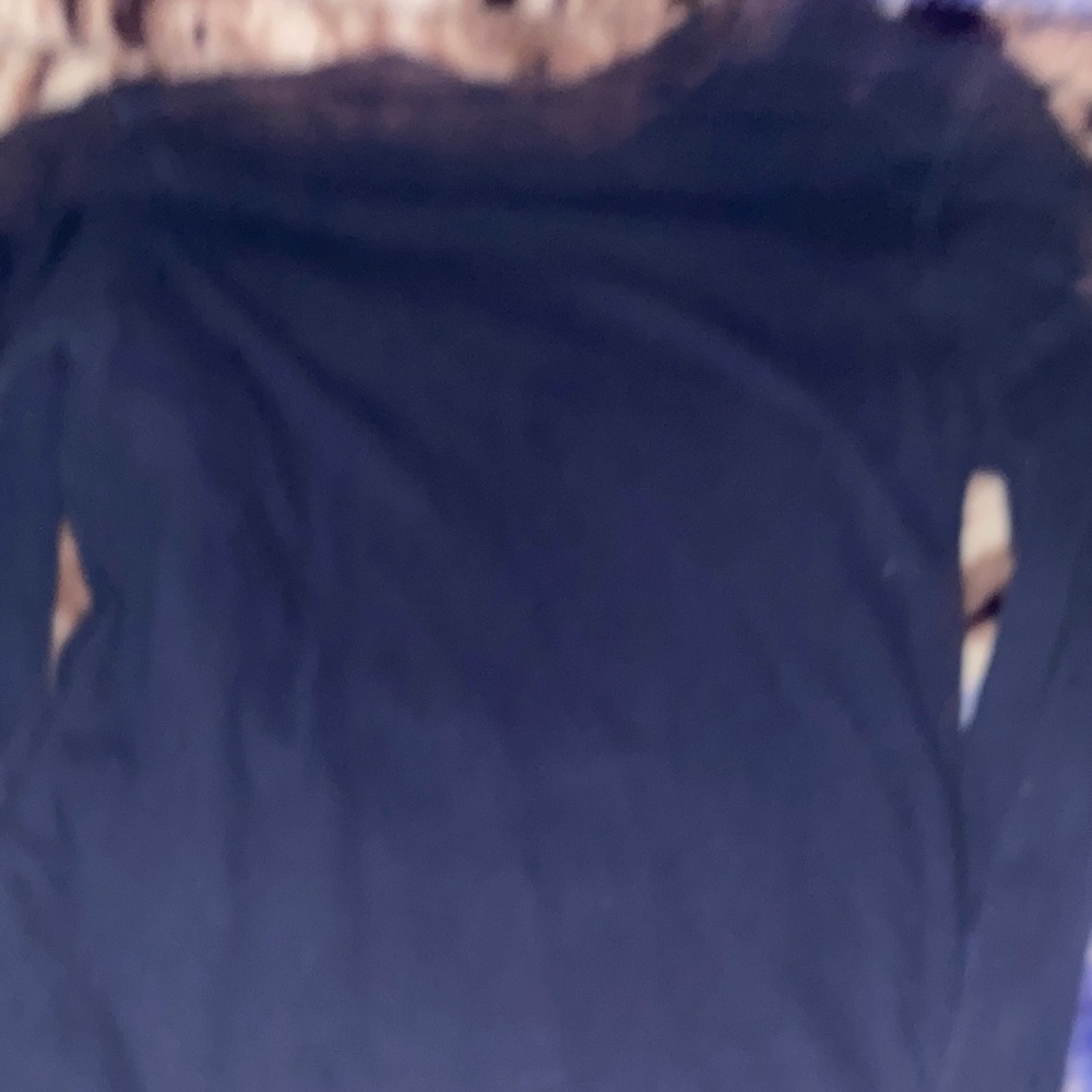 George Navy Blue Long Sleeve Top